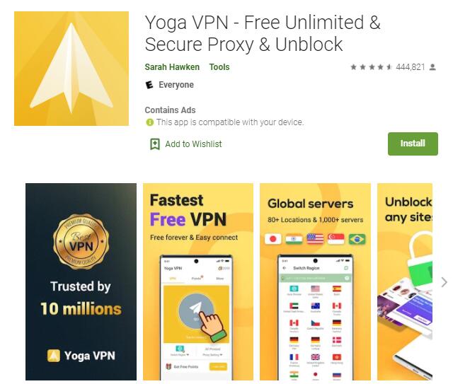 yoga vpn