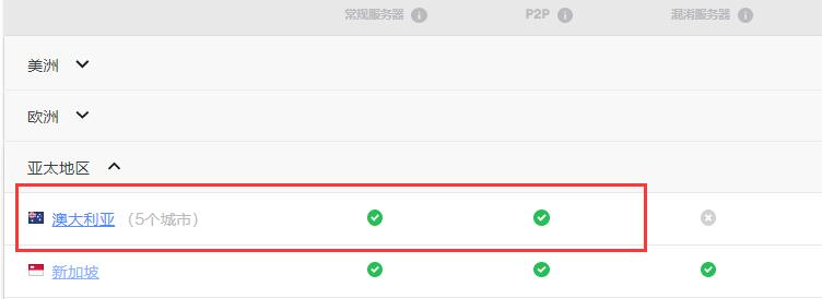 nordvpn australia servers