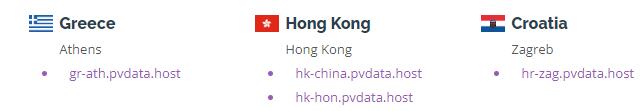 privatevpn 香港服务器节点